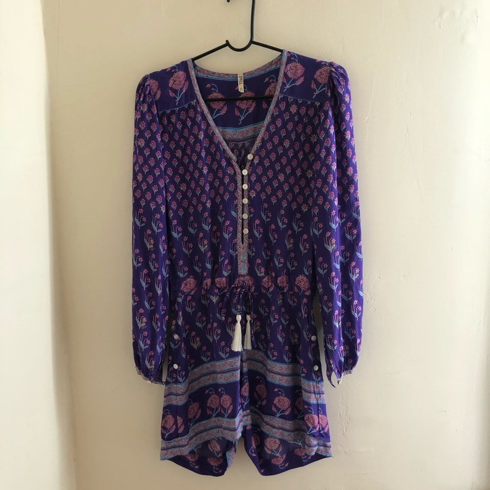 Spell and the Gypsy bohemian royale playsuit xs
